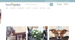 Desktop Screenshot of lucasgarden.com
